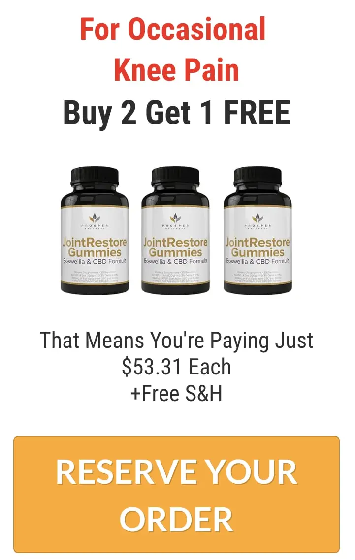 joint restore gummies three bottles pack